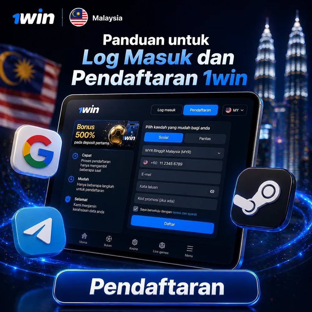 pendaftaran di 1win